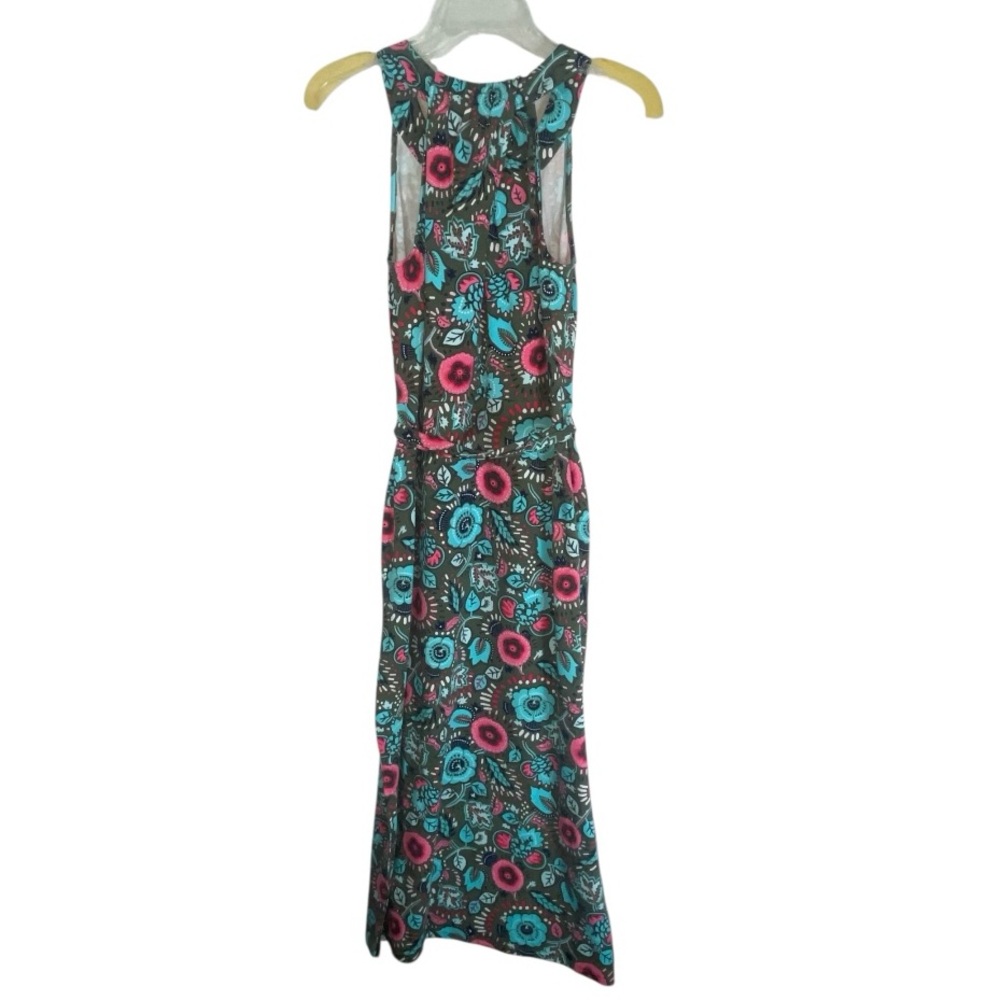 NWT- Talbots Jacobean Floral Jersey Halter maxi dress. Size PM - Picture 7 of 15
